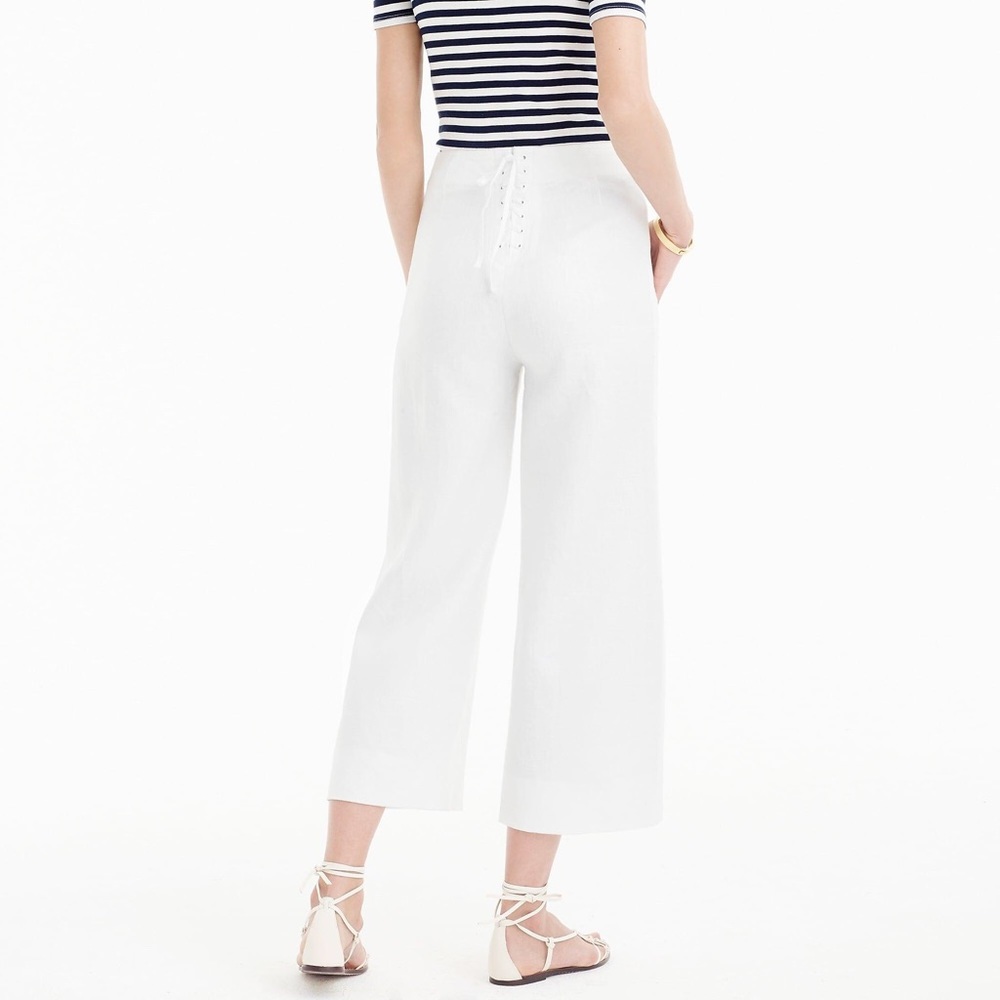 NWT White J. Crew sailor pants